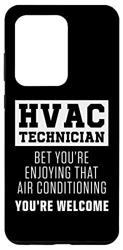 Galaxy S10e HVAC Technician Funny HVAC Tech Case