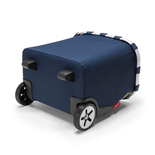 reisenthel - EXKLUSIVES ANGEBOT! carrycruiser + GRATIS cover! Einkaufskorb Einkaufstasche Einkaufstrolley (dark blue) – Bild 3
