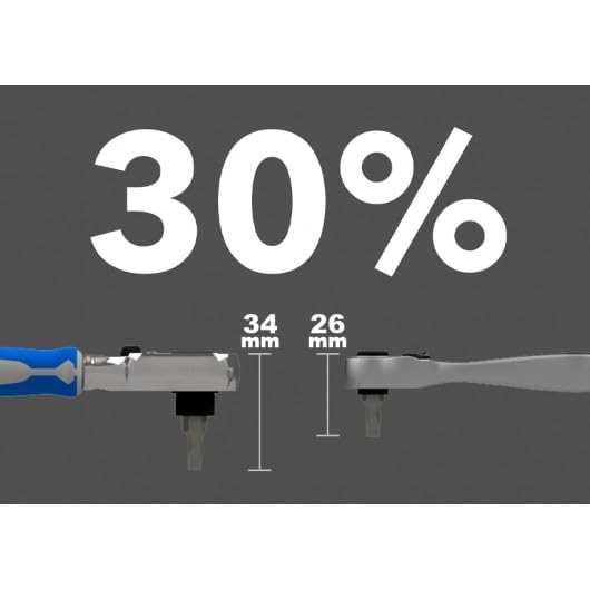 Carraca 1/4" 60 Dientes L:87 6mm Cuidado personal y salud