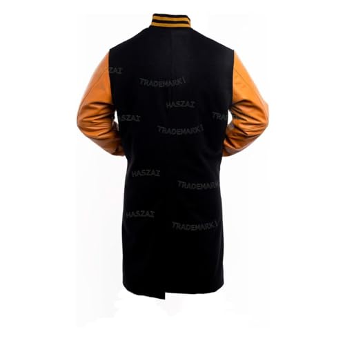 Image of New Letterman Varsity Coats, Baseball Bomber Coats, Long Letterman Coat Jackets, Warm Wool Long Coat