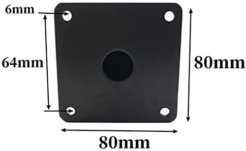 Pack van 4 metalen meubels bankpoten, schuine conische kast? Ondersteunende voeten, doe-het-zelf vervangende onderdelen, voor tafel bed bank kast stoel Ottomaans bureau (35cm/13,78in, mat zwart