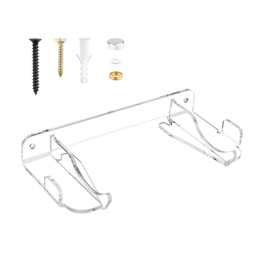 Support mural en acrylique pour haut-parleur 4/5/6 pouces - Support de rangement transparent