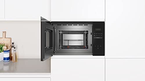 Balay, 3CG5175N2, Microondas Integrable, Grill, 54.9P x 55W x 38.2H, 25 l, 1450W, Aqualisis, Ap. lateral izquierda, Cristal Negro - imagen 3