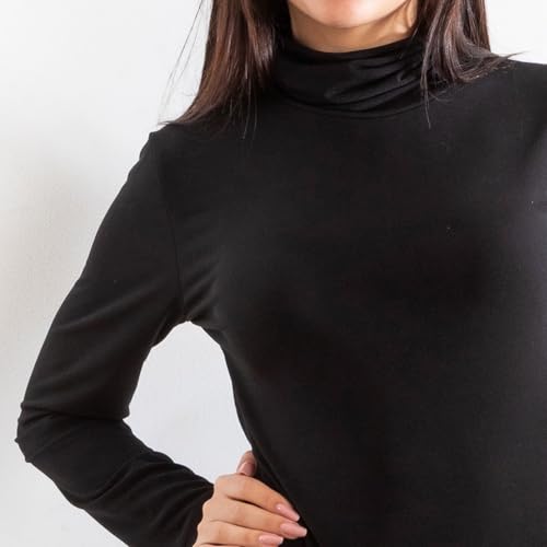 Body de mujer manga larga elástico Toocool, ideal para combinar con vaqueros de tiro alto 4