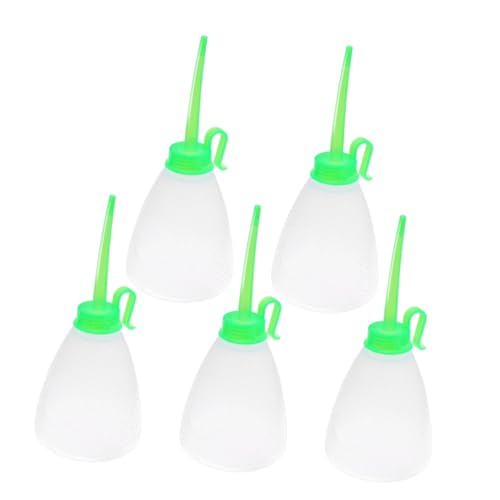 5 Piezas Botella De Aceite Para Máquina De Coser Botella Exprimidora De Aceite Accesorios Para Maquinas De Coser Reutilizable HAPINARY