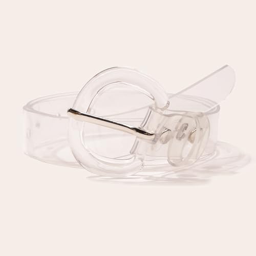 Clear Transparent Waist Belt For Women Lady Pants Dresses Skirts and Jeans3