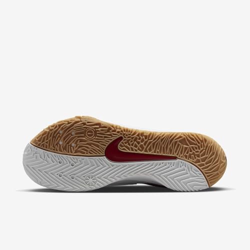Nike HyperAce 3 Volleyball Shoes (FQ7074-100, White/Photon Dust/Team Crimson) Size 7.52