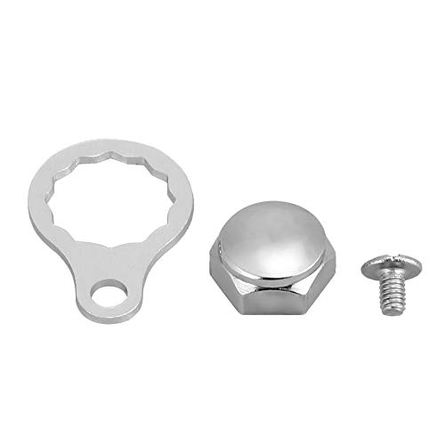 Equipamento de pesca, Andoer Carretel de pesca parafuso porca tampa alça peças de reparo placa de tr