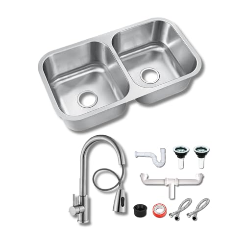 Tarja doble tina acero inoxidable Marca KADINOX PLUS 6