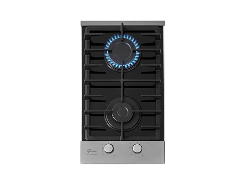 FISCHER COOKTOP À GÁS 2 BOCAS PLATINIUM MESA VIDRO PRETO 33795-92120