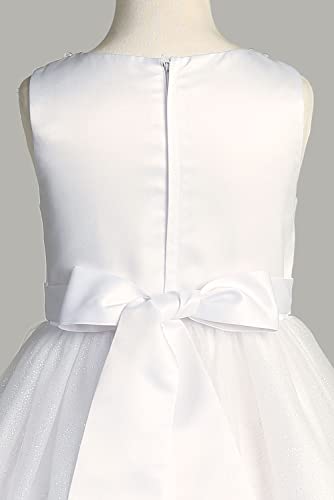 Pink Princess First Communion Dresses for Girls 7-16 1st White Holy Dress Plus Size Vestidos de Primera Comunion para Niñas4