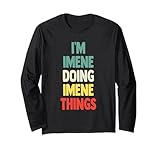 imenotteri apocriti Il nome è Imene che dice sarcastico Tee Imene, design personalizzato per nome per Imene è un'ottima idea regalo per le donne regalo per imene divertente, nome personalizzato Imene, regalo di compleanno con nome Imene, divertente design personalizzato per maglietta Imene.