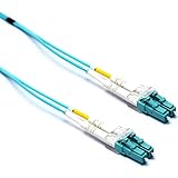 Câble de raccordement en fibre optique Excel Enbeam OM3 LC-LC Multimode 50/125 Duplex LSOH Aqua 2 m