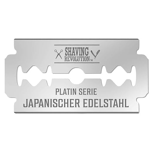 oppelschneidige Rasierklingen, 100 Stück, für Herren, Sicherheitsrasierklingen für Rasieren, Platin, japanischer Edelstahl