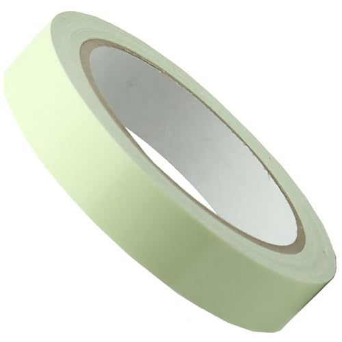 蓄光テープ 発光安全テープ 1本 高輝度 長時間発光 蛍光テープ 安全 高性能 高輝度蓄光テープ DIY/自転車/非常時/防災対策/キッチン/廊下/階段/屋外/壁/出口標識 幅2cm長さ5M…のサムネイル