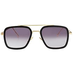 Black Gold Frame Double Grey Lens