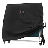 Linxor - Housse de Protection pour Table de ping-Pong, Tissu Oxford 210D - Noir