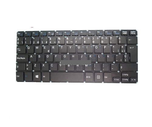 Clavier ordinateur portable MEDION AKOYA frappe silencieuse et précise E2225