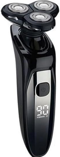 Electric Shavers for Men, LCD Display Waterproof Electric Shaver for Men Wet Dry Beard Electric Razor Facial Shaving Machine Rechargeable