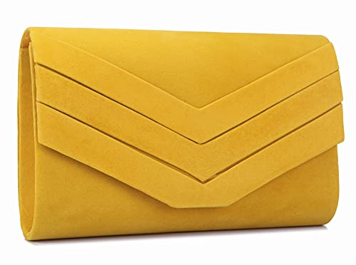 Image of Purses and Handbags Envelope Evening Clutch Crossbody Bags Velvet Classic Wedding Party Shoulder Bag for Women