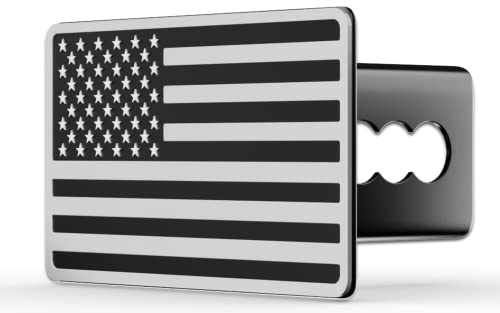 Toeasyty Heavy American Flag Metal Trailer Hitch Covers thumb #6