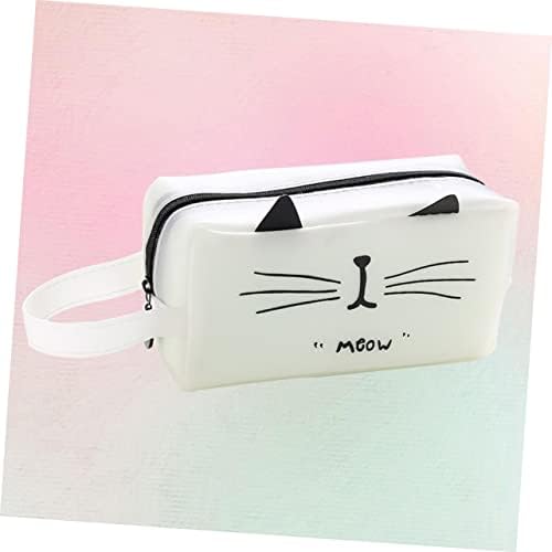 NUOBESTY Kalem kutusu Kore versiyonu yazı gereçleri kutusu öğrenci beyaz, Beyaz, M, evrak çantası - Görsel 7