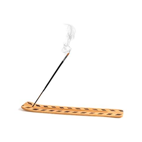 Handmade Two Toned Wooden Incense Holder Cover