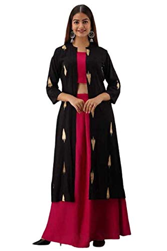 Buy NYASHA Women Ethnic Top and Skirt 