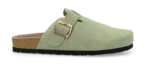 Image of AFROJACK Men's Leather Sandals Lightweight With EVA Sole