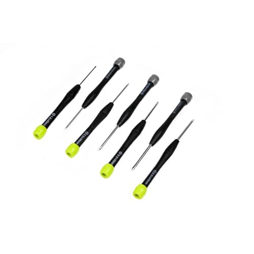 Spur N und Z 1:160 1:220 Reinigung für Lokomotiven und Schienen Gleise jeder Marke und Schraubendreher Set 11 Stück, bunt