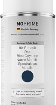MG PRIME Peinture Voiture Pot En Litre Pour Renault D44 Bleu