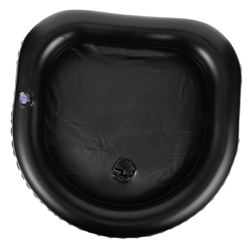 NOLITOY Comfortable Hair Washing Bowl Inflatable Sink for Elderly Disabled Portable Shampoo Bas