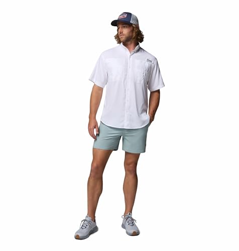 Image of Columbia Men Omni-Shade Tamiami II Shirt for Hiking | Trekking | Camping | Safari | Sun Protection