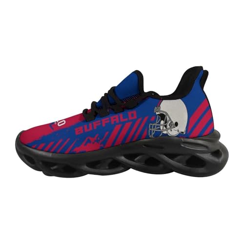 Men's American Football Flex Control Sneakers Casual Breathable Fans Sports Workout Athletic Gym Slip-on Shoes Gifts Game Day2