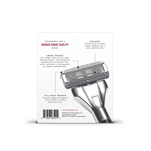 Cremo Astonishingly Superior Razor Refills, (4 Pack) #TOP3