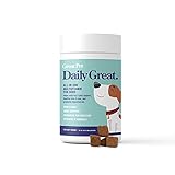 Daily Great Multivitamins for Dogs - Dog Vitamins & Supplements, Glucoasmine, Chondrotin, Omega 3 &...