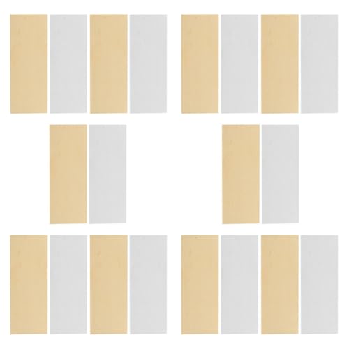 Abaodam 10 Pairs Experimental Consumables Copper Plate Plating Electrode Strip Zinc Strip Electroplating Kit Copper Electrode Zinc Anode Electrode Strip for Plating Zinc Sheet Copper Sheet