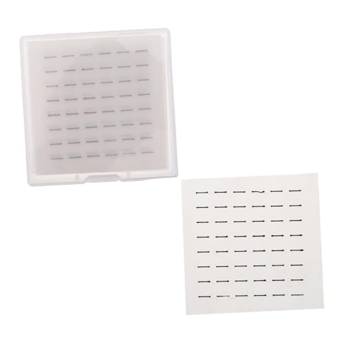 FRCOLOR Reusable Self Adhesive Eyelash Strips Glue Strips for Natural Look Lash Extensions and Eyelash Applicator Supplies