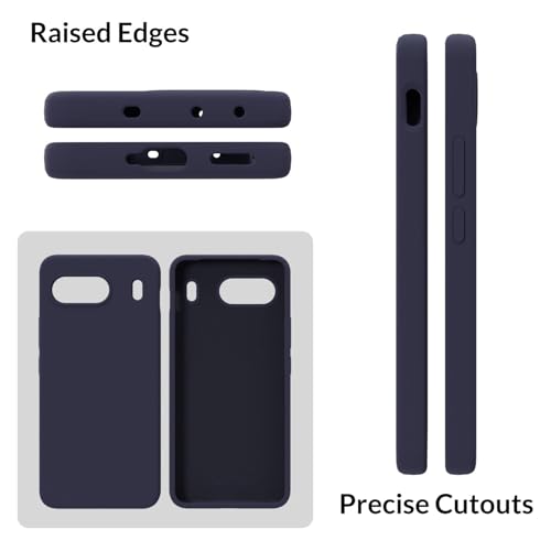 Image of SPRIG Compatible with OnePlus Nord 4 Premium SilkTone Back Cover Drop Tested Shock Proof Mobile Case for Men, Women, Boys and Girls with Camera Protection (Midnight Blue)