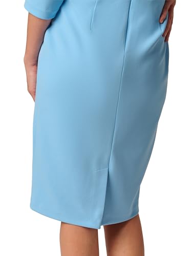 Image of Adrianna Papell Tipped Crepe Tie Dress