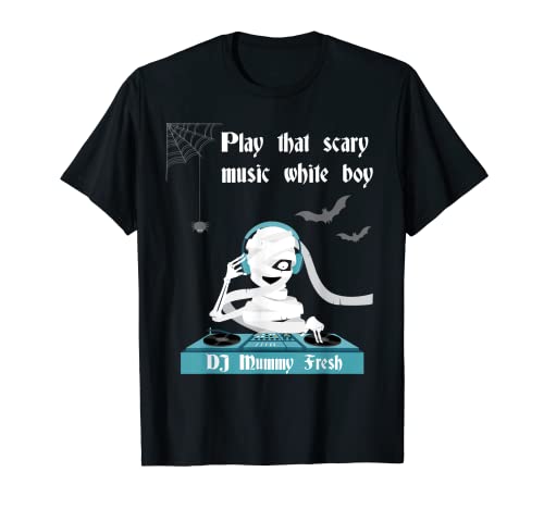Photo de T-shirt DJ Mummy Fresh Fun Party Mummy Halloween T-Shirt