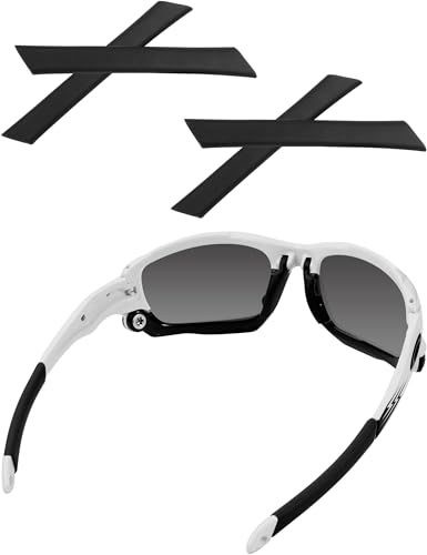 Image of Bwake Replacement Earsocks for Oakley Jawbone /Split Jacket /Racing Jacket /Minute 2.0 Sunglasses - Black