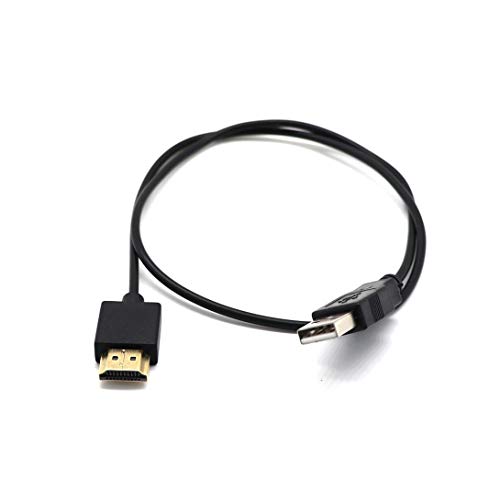 Swiftswan HDMI Male To Female Connector USB 2.0 Charger Cable Spliter Adapter Extender