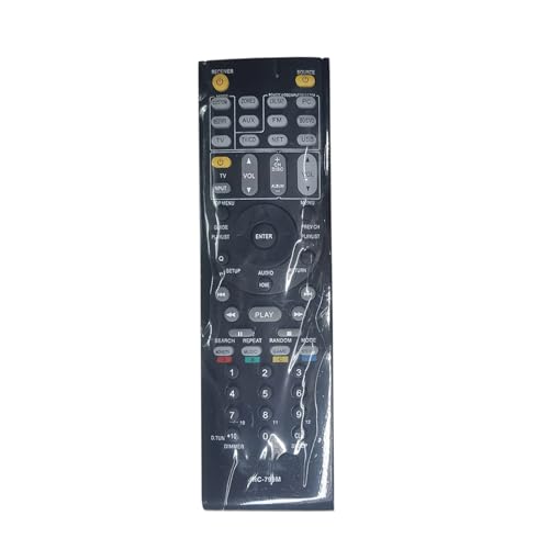 Reemplazo de Control Remoto for Receptor Onkyo AV TX-SR703S TX-SR507S HT-SR304E HT-SR604E TX-SR702E TX-SR603E HT-SR674E TX-SR307S