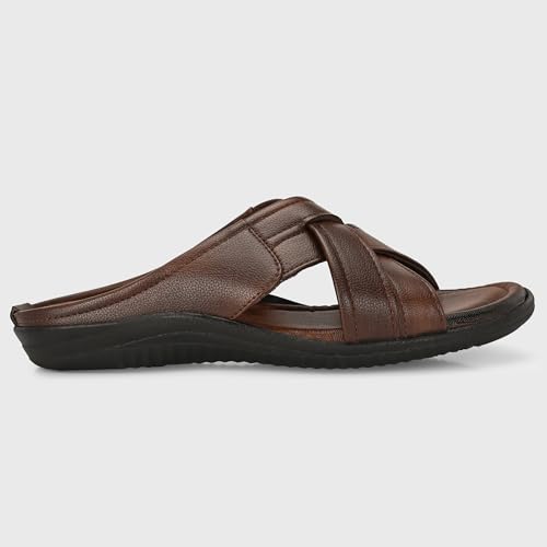 Image of Centrino Sandal for Men | Grip Insole for Stability | Modern Look with Straps | Comfortable Footwear (9772)