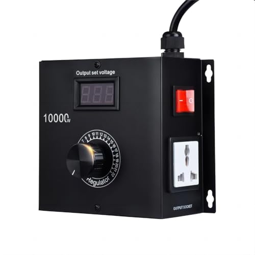 Controlador de velocidad variable CA 10000W para evitar tirones y regular extractores 2