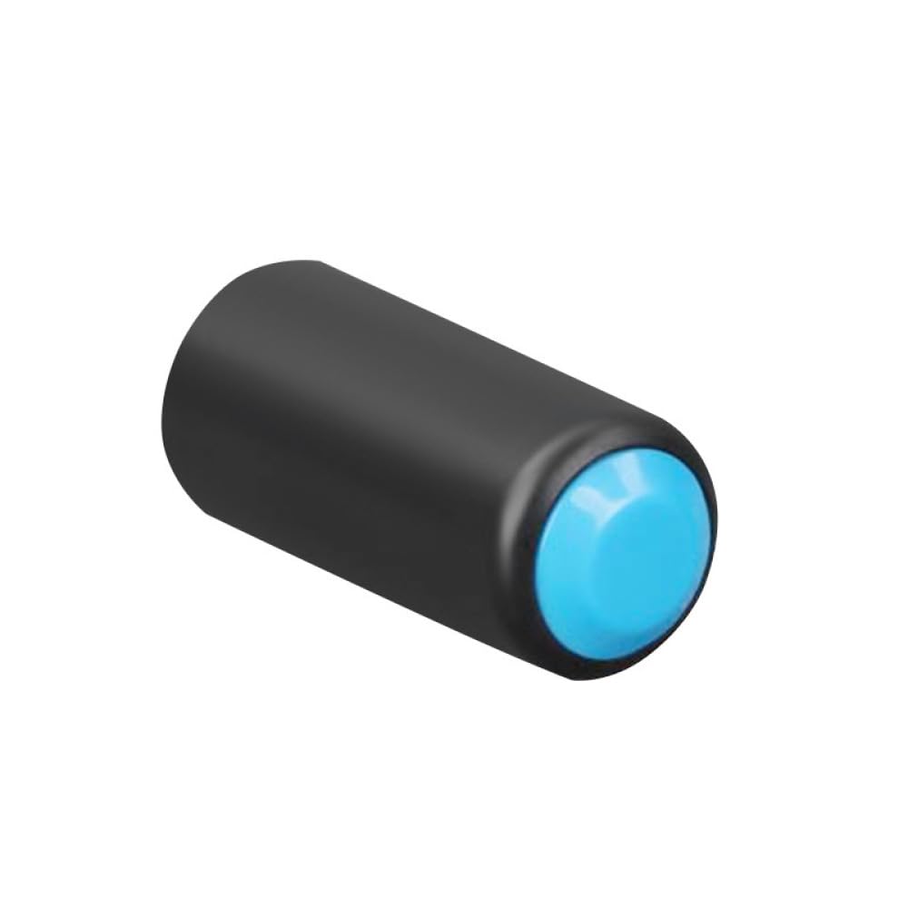 Wireless Battery Covers for Shure PGX2/SLX2/PG58/SM58/BETA58 Microphone Accessories Tail Cap Blue Wireless Mic Battery Screw on Cover (Blue)