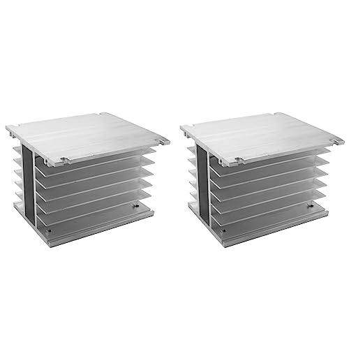 Dissipateur thermique aluminium SSR triphasé évite la surchauffe des relais statiques