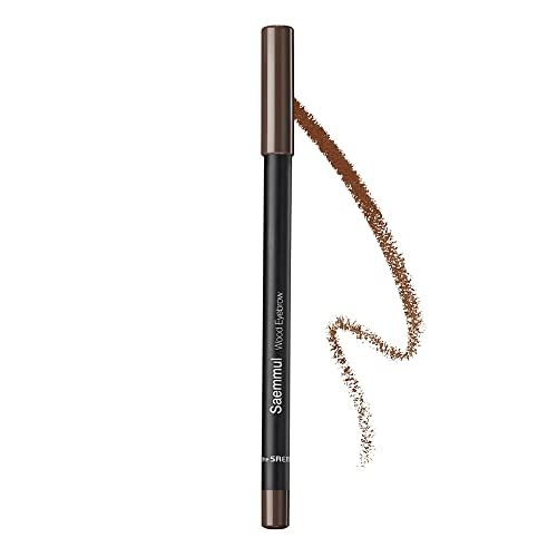 [The SAEM] Saemmul Wood Eyebrow Pencil 0.06oz, 01 Brown