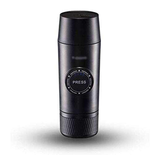 Viinice Café Máquina de café Máquina de café Espresso Cápsulas y compatibles Cafetera de Viaje operado manualmente…